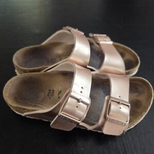 Birkenstock Rose Gold Sandals